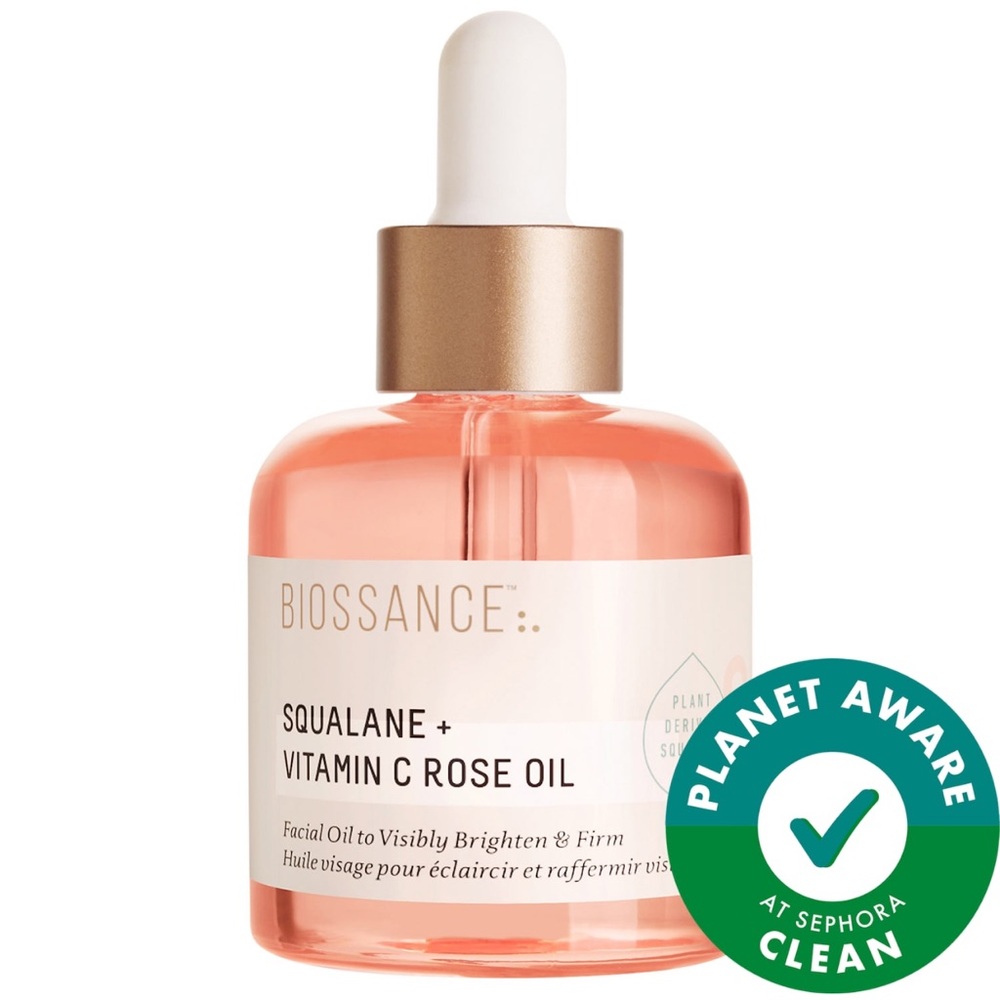 Vitamin C Rose Brightening and Firming Face Oil
+ Squalane